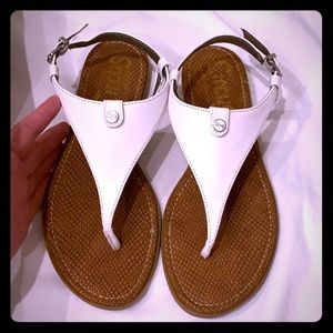 White Circus Sandals